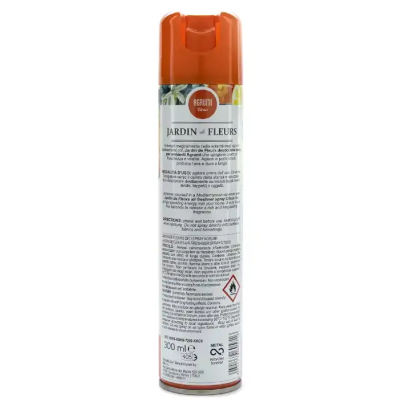 Jardin de Fleurs Spray Odorizant Citrus 300 ml Bax 6 buc.
